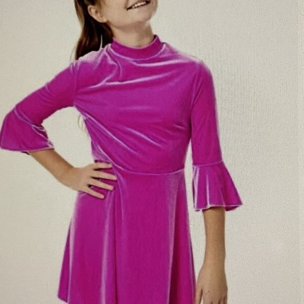 Lilly Pulitzer girls Jalene dress Elderberry 14 108